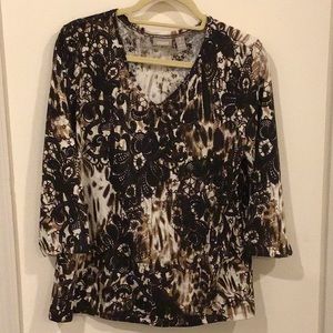 Chico’s 3/4 sleeve top
